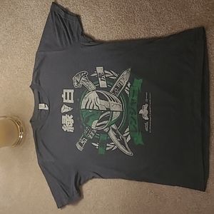 Unisex M Graphic Image T-shirt Power Rangers Green Ranger